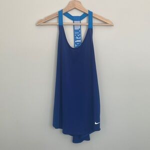 Blue Nike Dri-fit Active Tank Top, size L